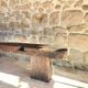 Century-old solid oak bench