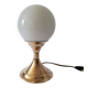 Vintage tulip base brass lamp