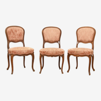 Suite de 3 chaises
