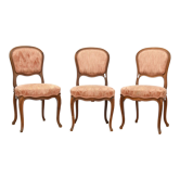 Suite de 3 chaises