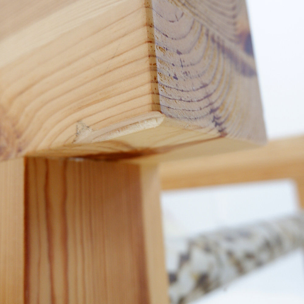 "Lincoln Rocca" armchair in solid pine by KRJST Studio – 21st century