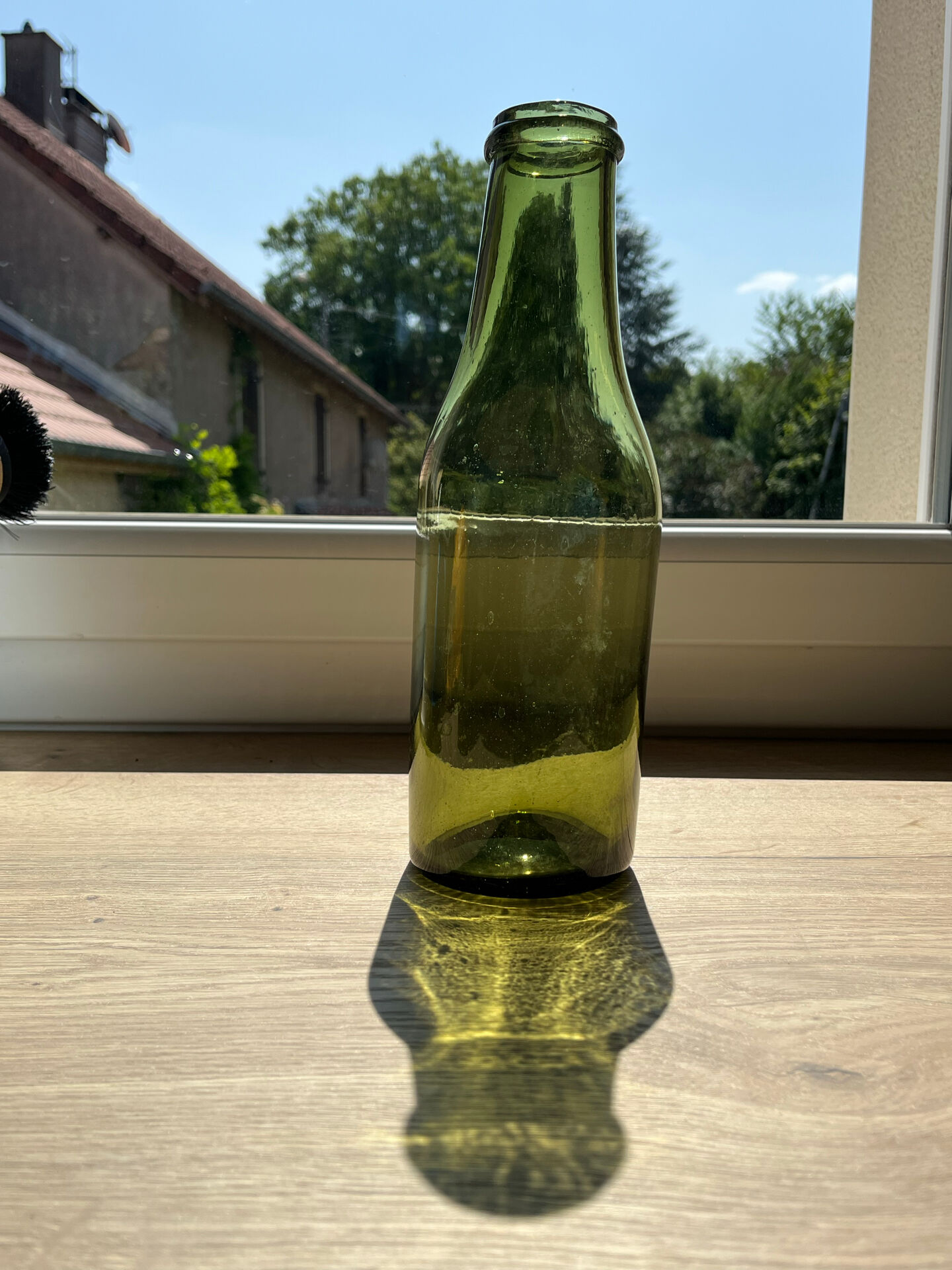 Set of 4 vintage bottle vases