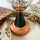 Vintage glass table lamp