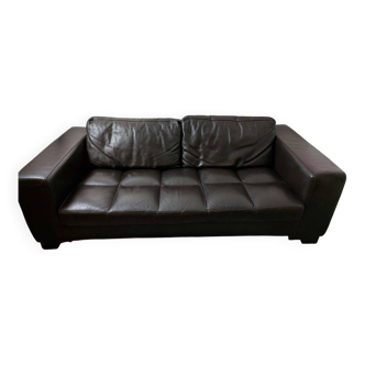 3-seater sofa Cierre Imbottiti – High-quality leather – Very good condition