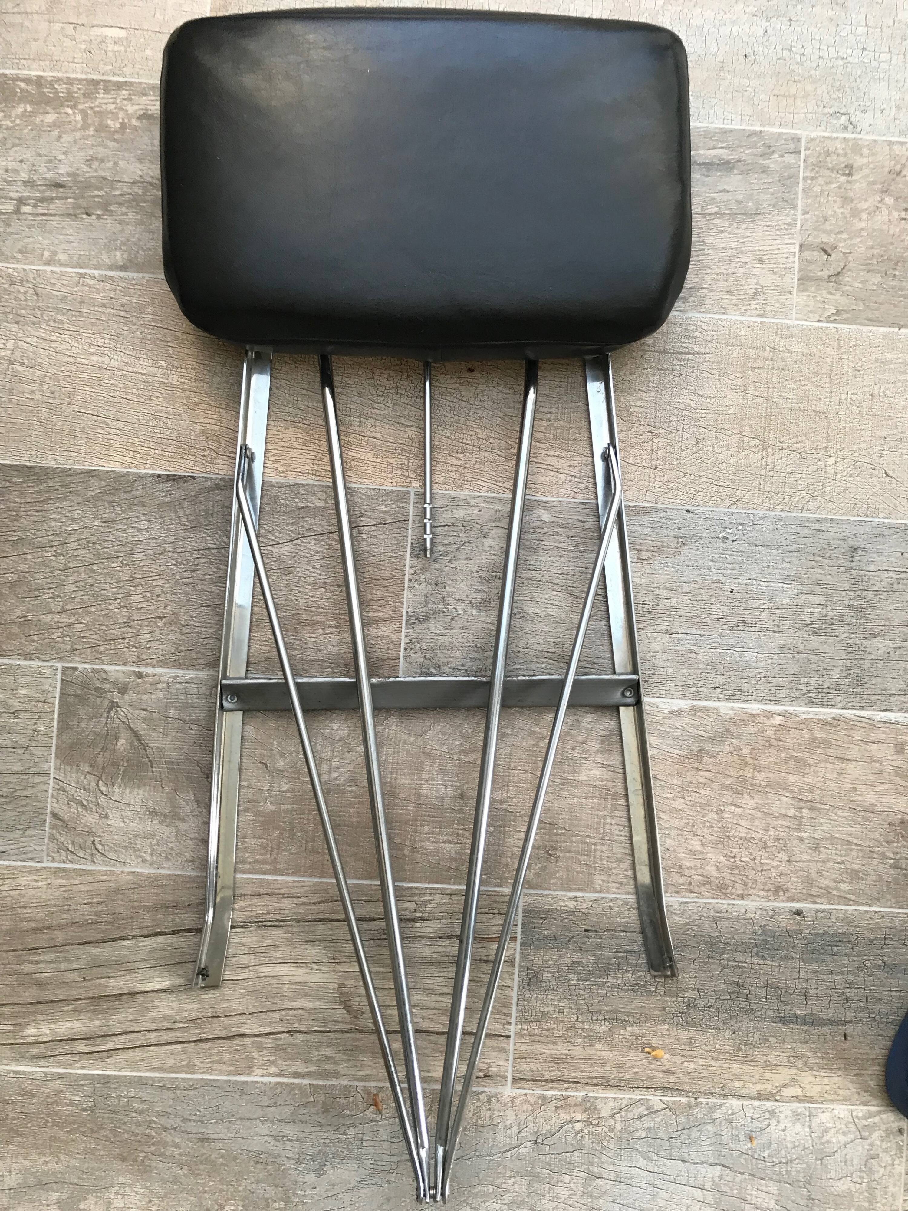 Vintage folded stool brand libellule