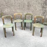 Set of 4 Bruno Rey chairs for Dietiker