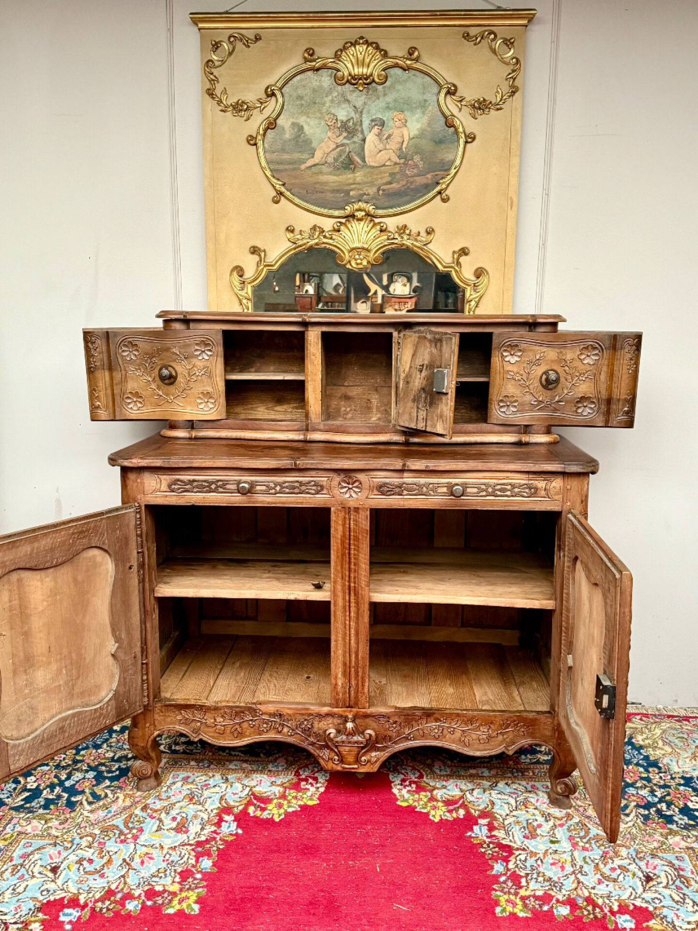 Provençal sliding buffet from the Louis XV period, 18th century.