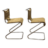 Pair of Biscia de Mourgue chairs from the 70s
