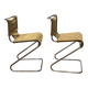 Pair of Biscia de Mourgue chairs from the 70s
