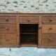 Furniture with solid pine drawers