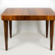 Walnut folding dining table by Jindrich Halabala for UP Zavody, 1940s