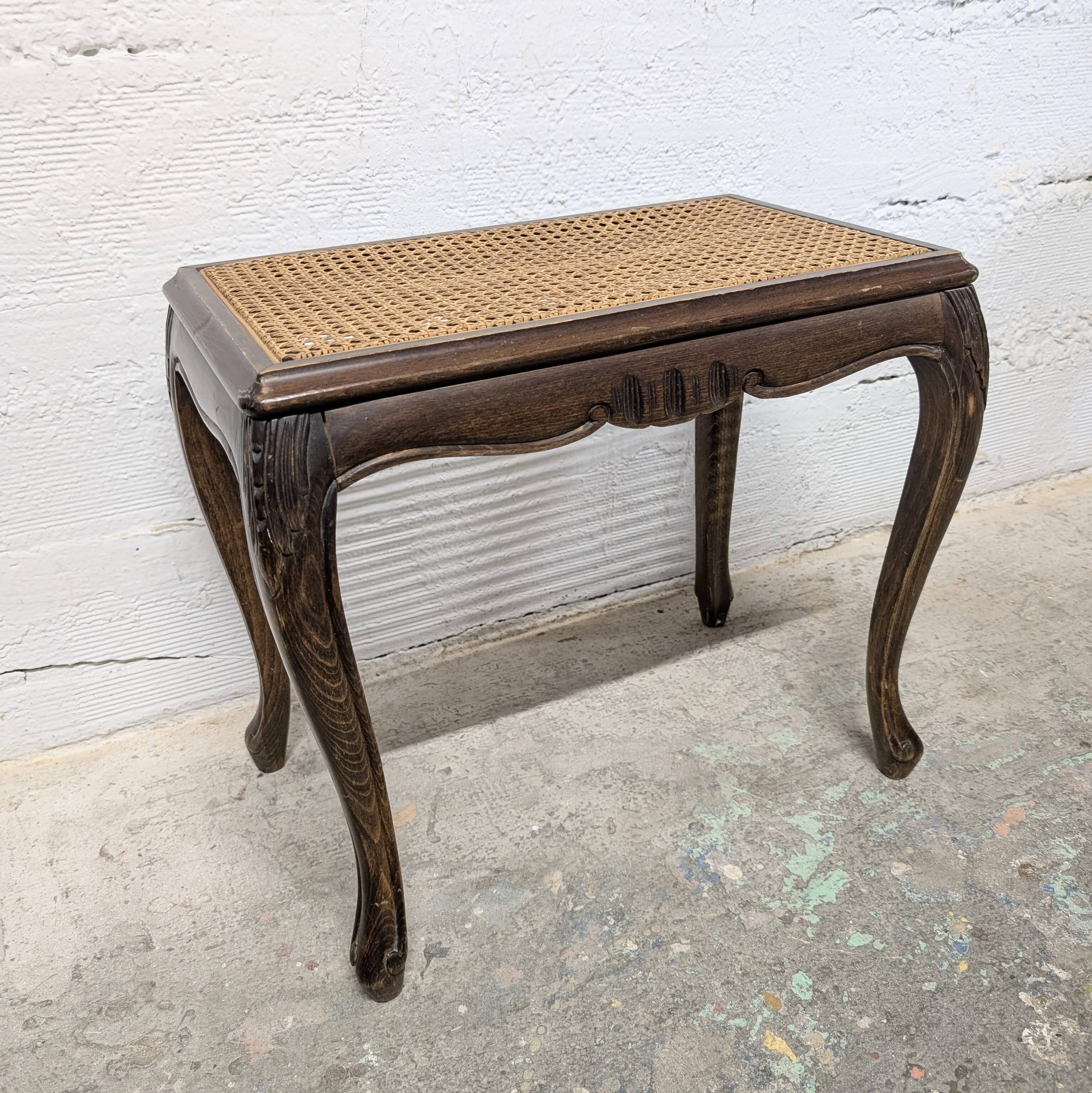 Louis XV style piano stool