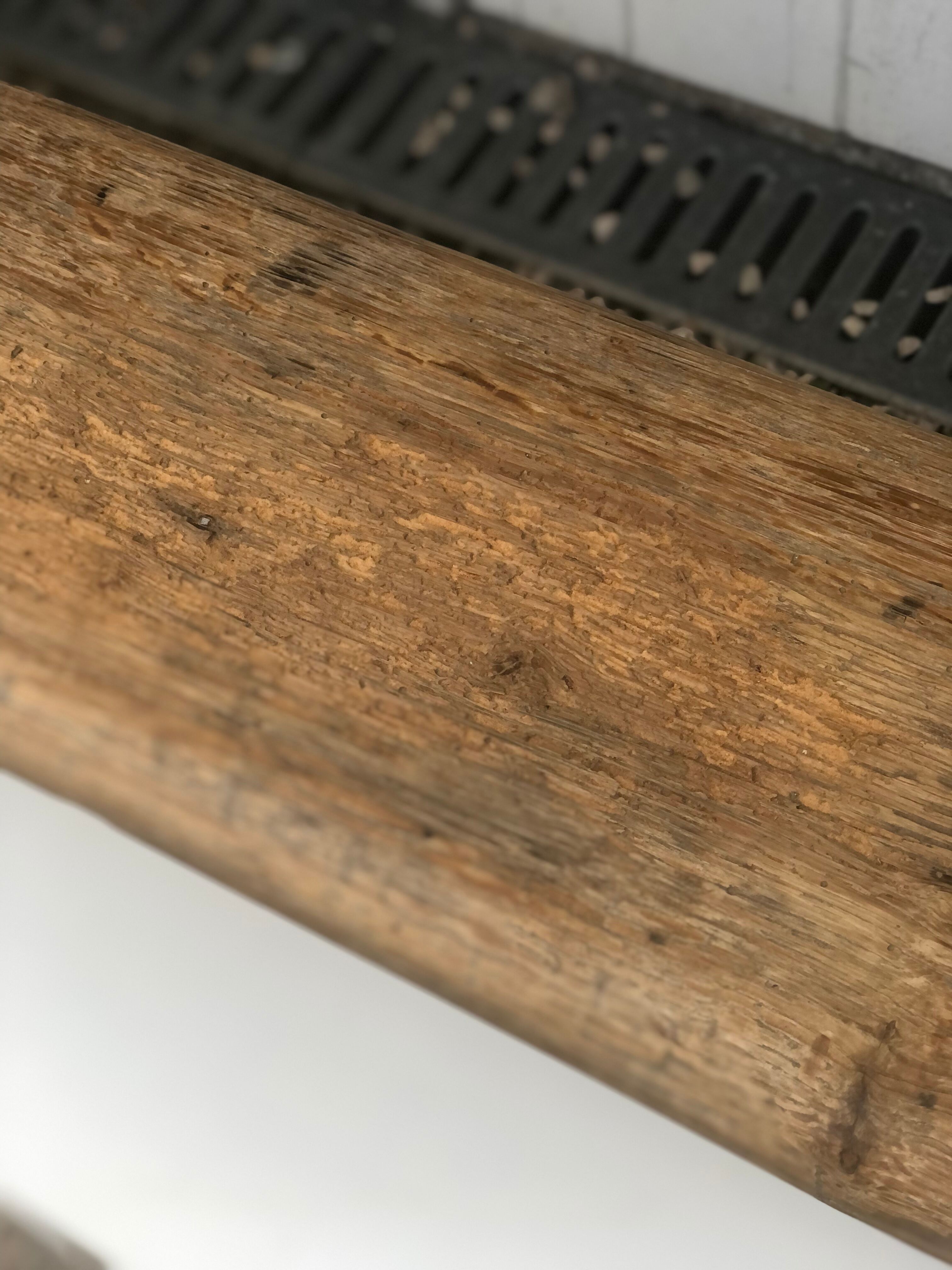 School desk and bench 3 places child wood
