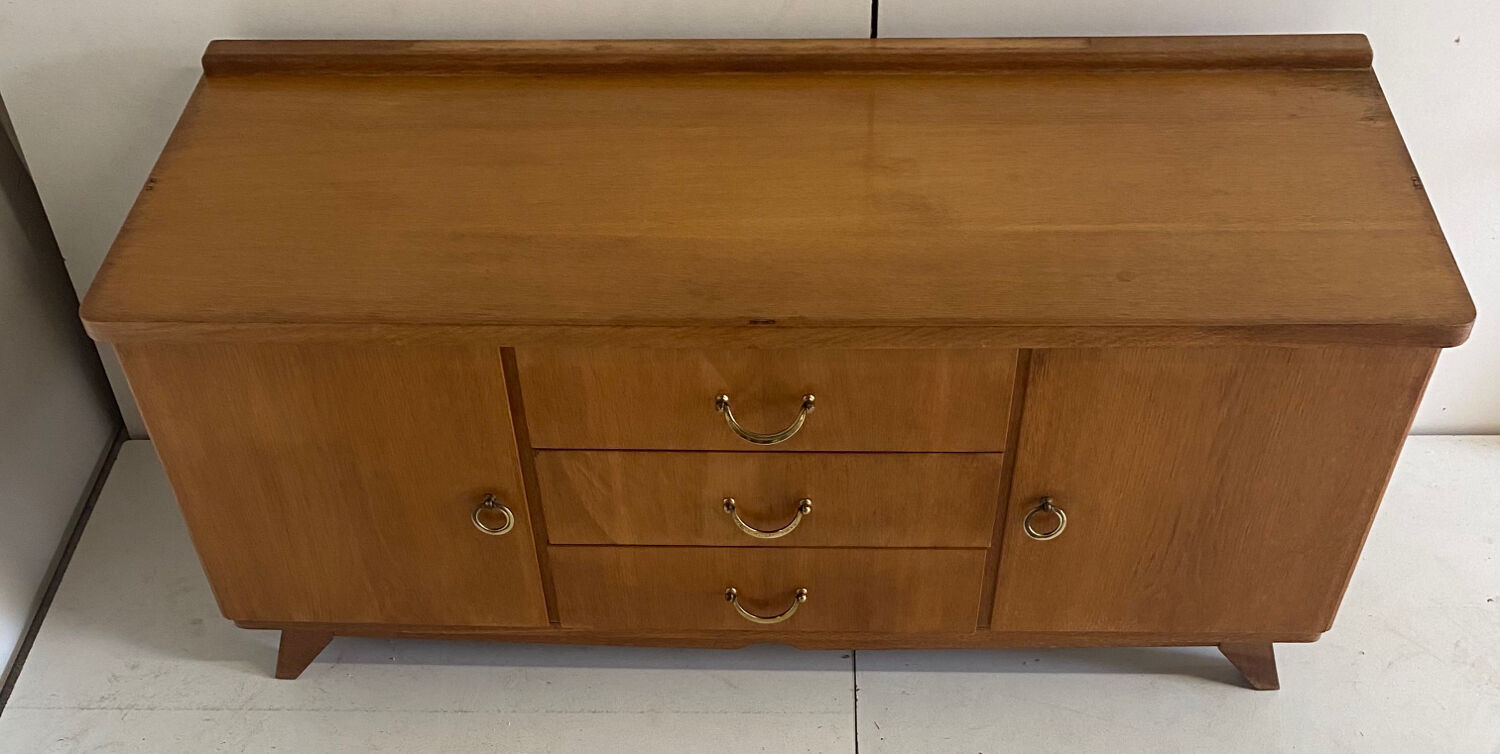 Vintage chest of drawers feet compass