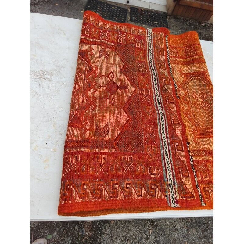 Moroccan wool rug