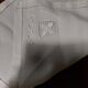 Old white linen tablecloth six day napkins and embroidery 140 X 180 cm