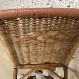 Wicker armchair