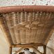 Wicker armchair