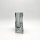 Vase Mandruzzato Murano Sommerso Fumé Texture Givrée Design 70s