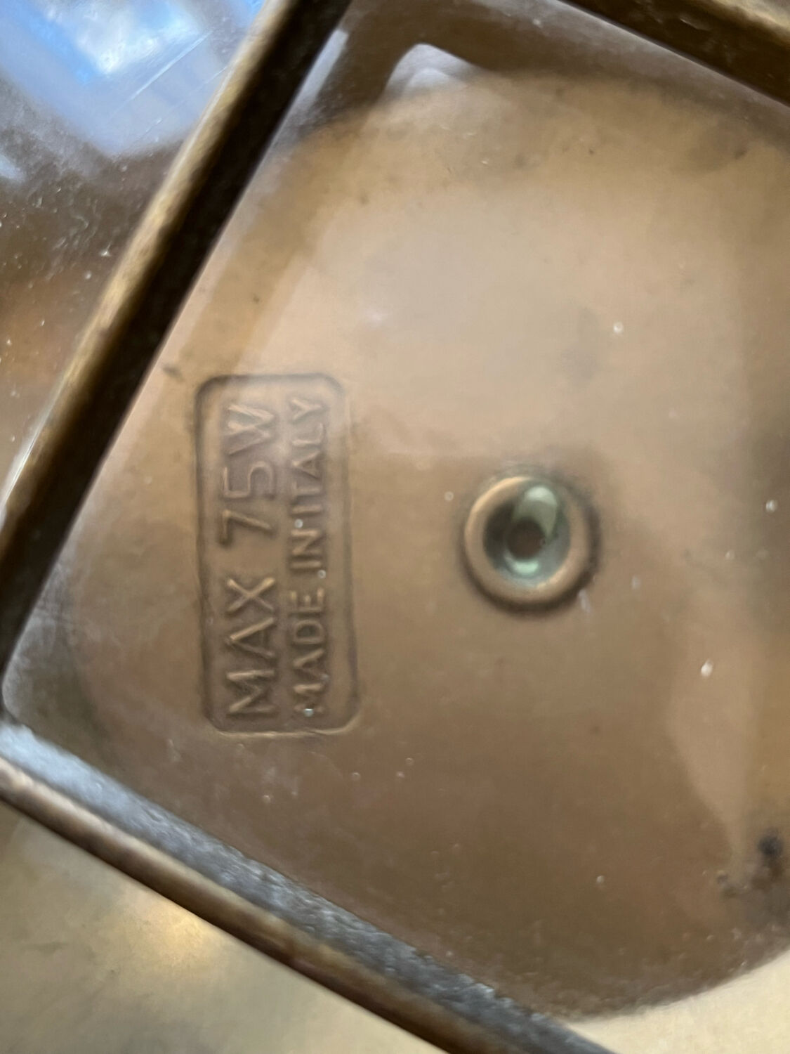 Outdoor wall lamp marine porthole