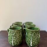 Vintage 50s-60s cabbage-shaped slushie coffee cups