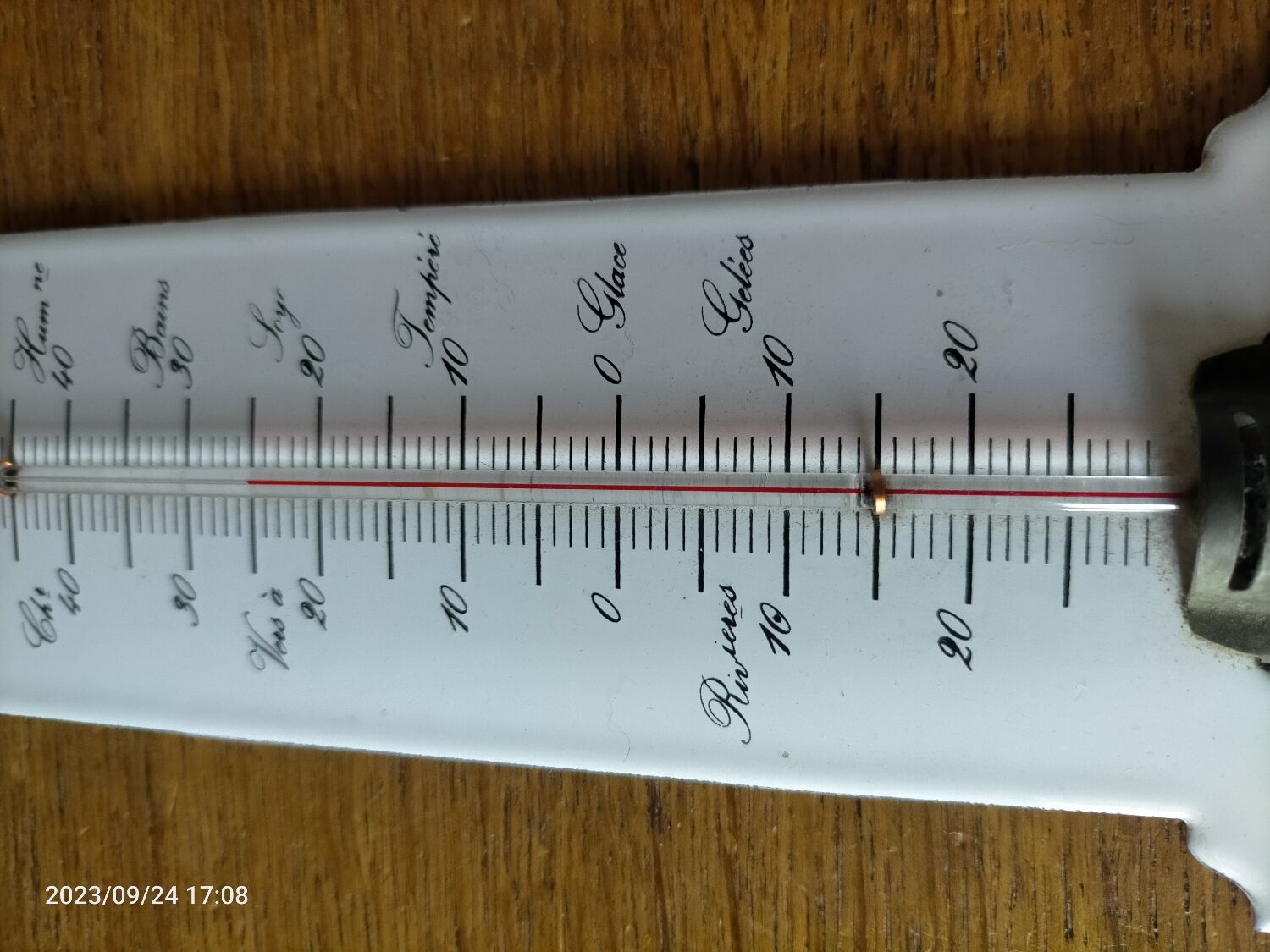 Panchet enameled thermometer