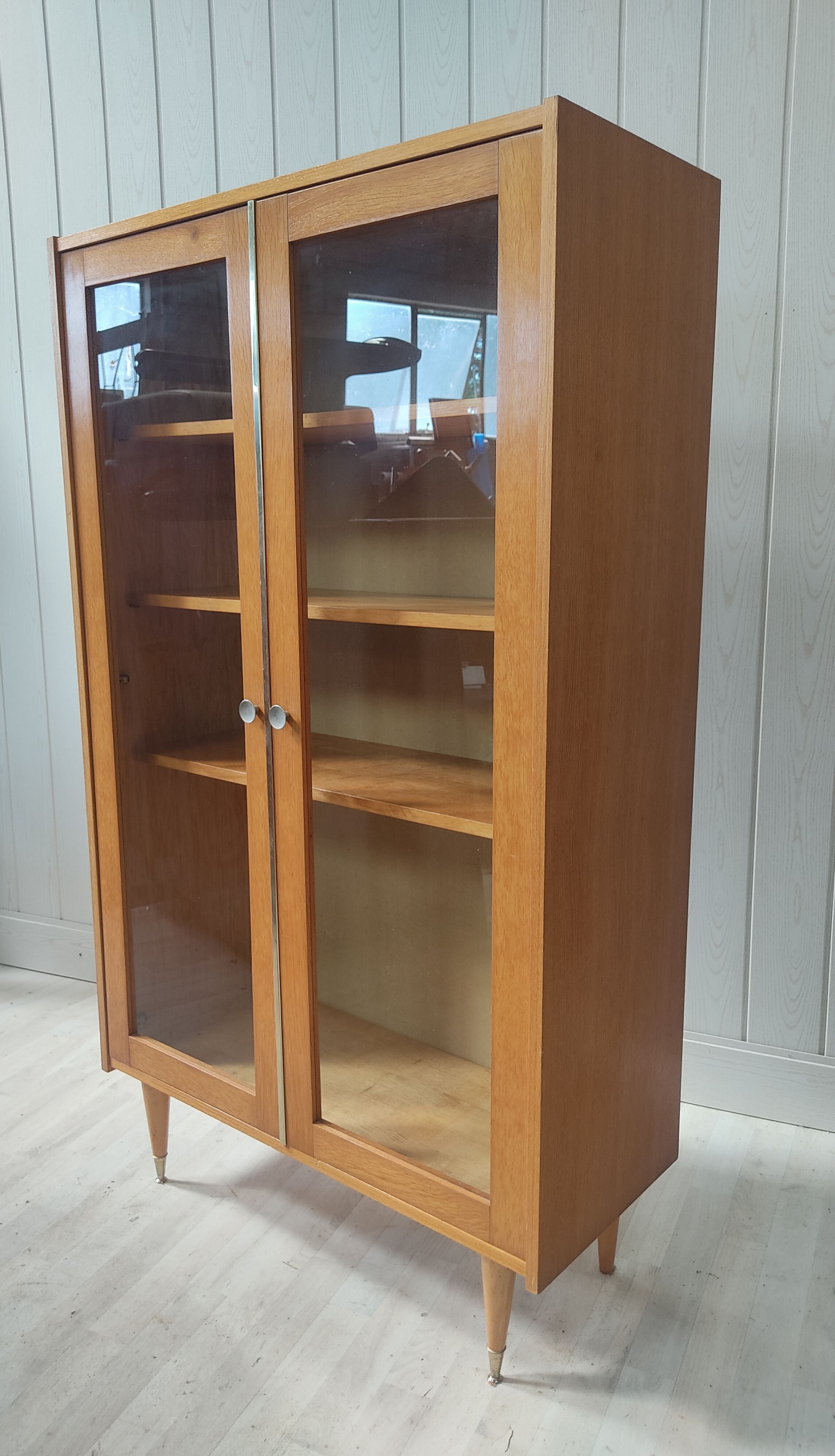 Vitrine bibliothèque vintage années 60