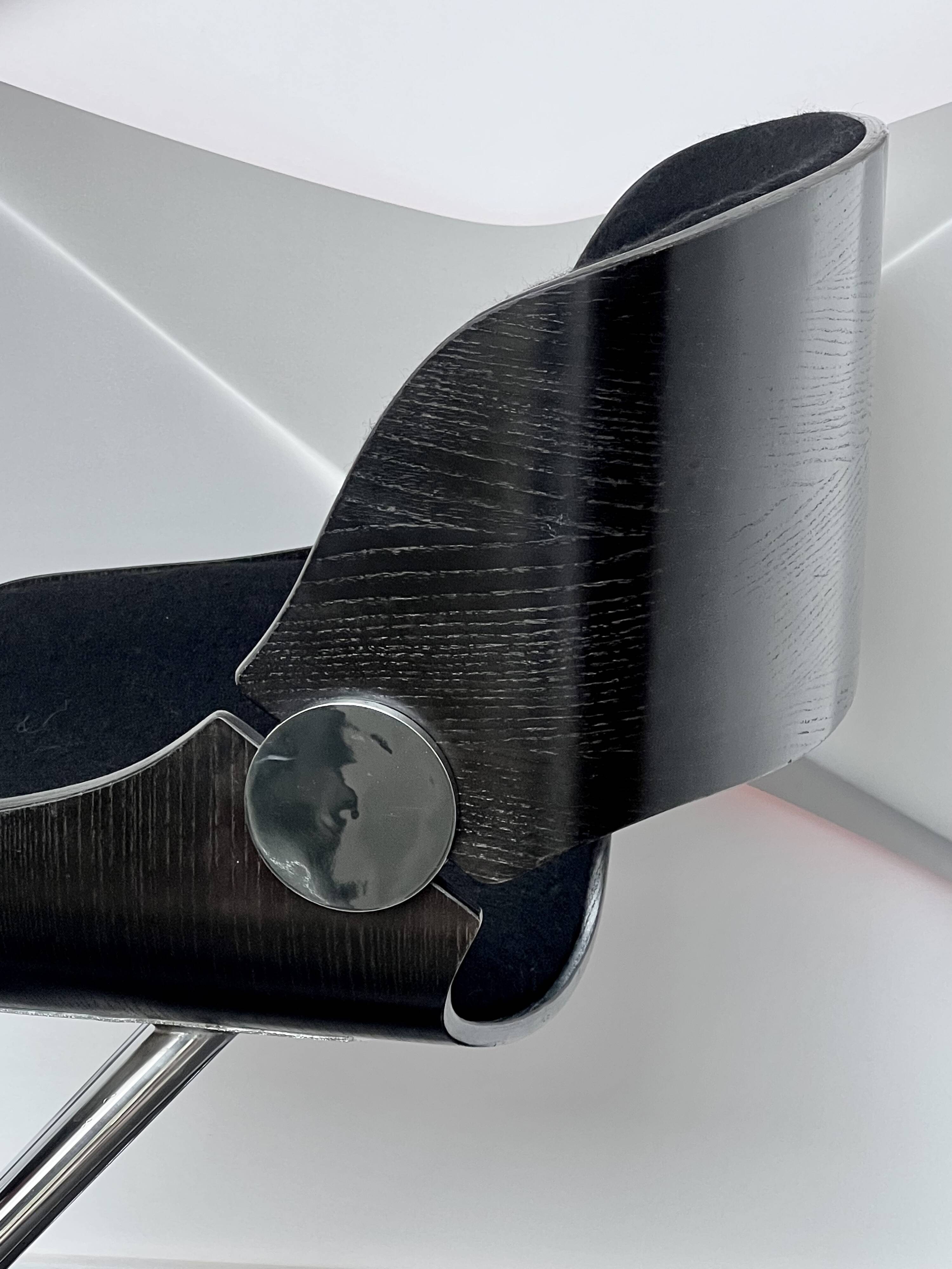 Baumann chair model Arpège attributed to Etienne Fermigier, France 1970s.