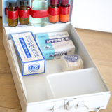 Vintage pharmacy box sos