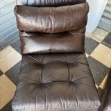 Chauffeuse cuir Roche Bobois