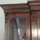 Late 19th century mahogany English bookcase