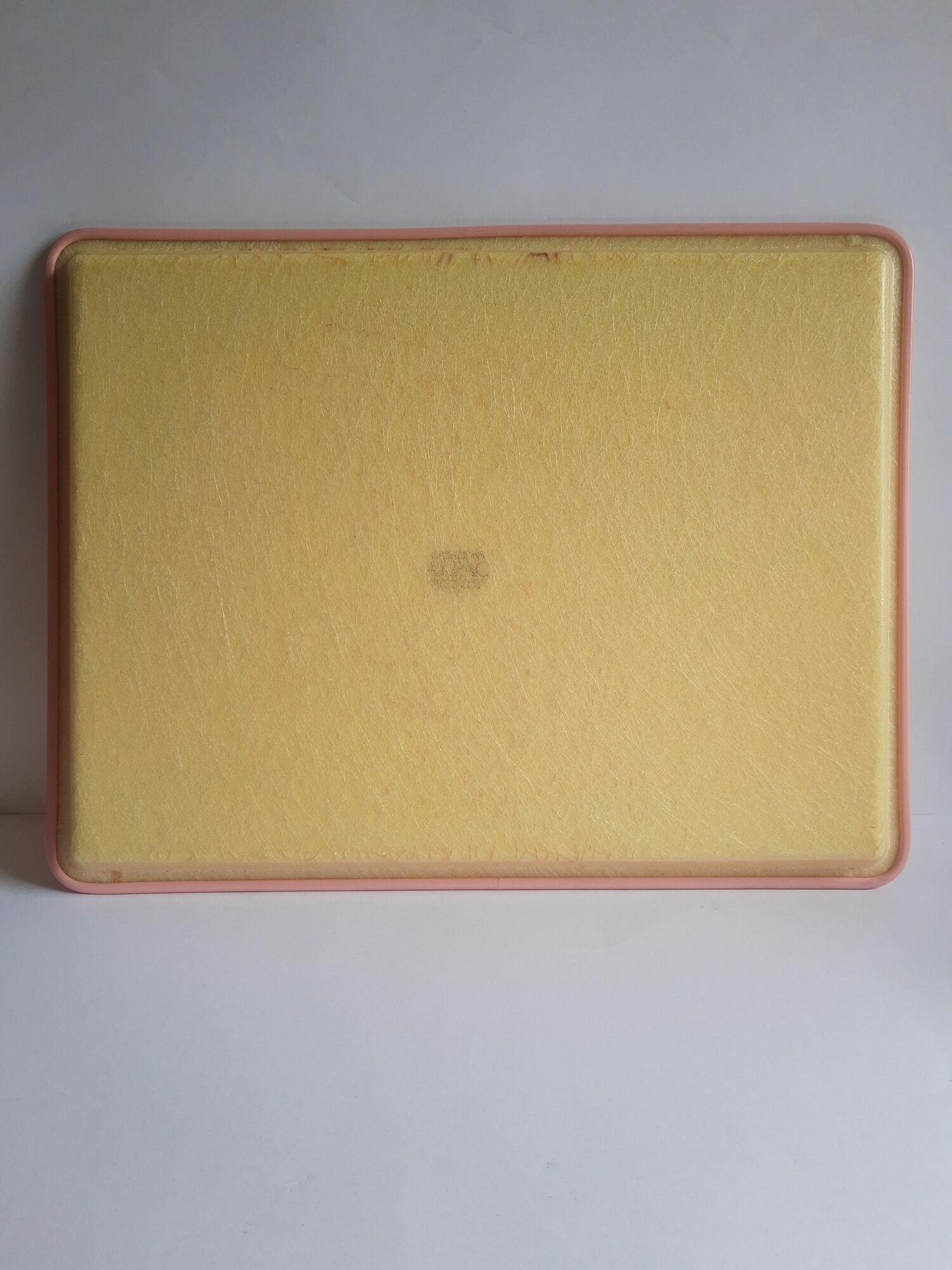 Anne stringer Alpac pink France vintage fiberglass tray