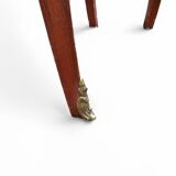 Pair of Louis XV style bedside tables with rosewood marquetry