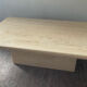 Table basse en travertin des années 70