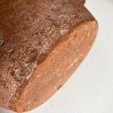 Terracotta farm vase pique flower XXL Folk Art 19th