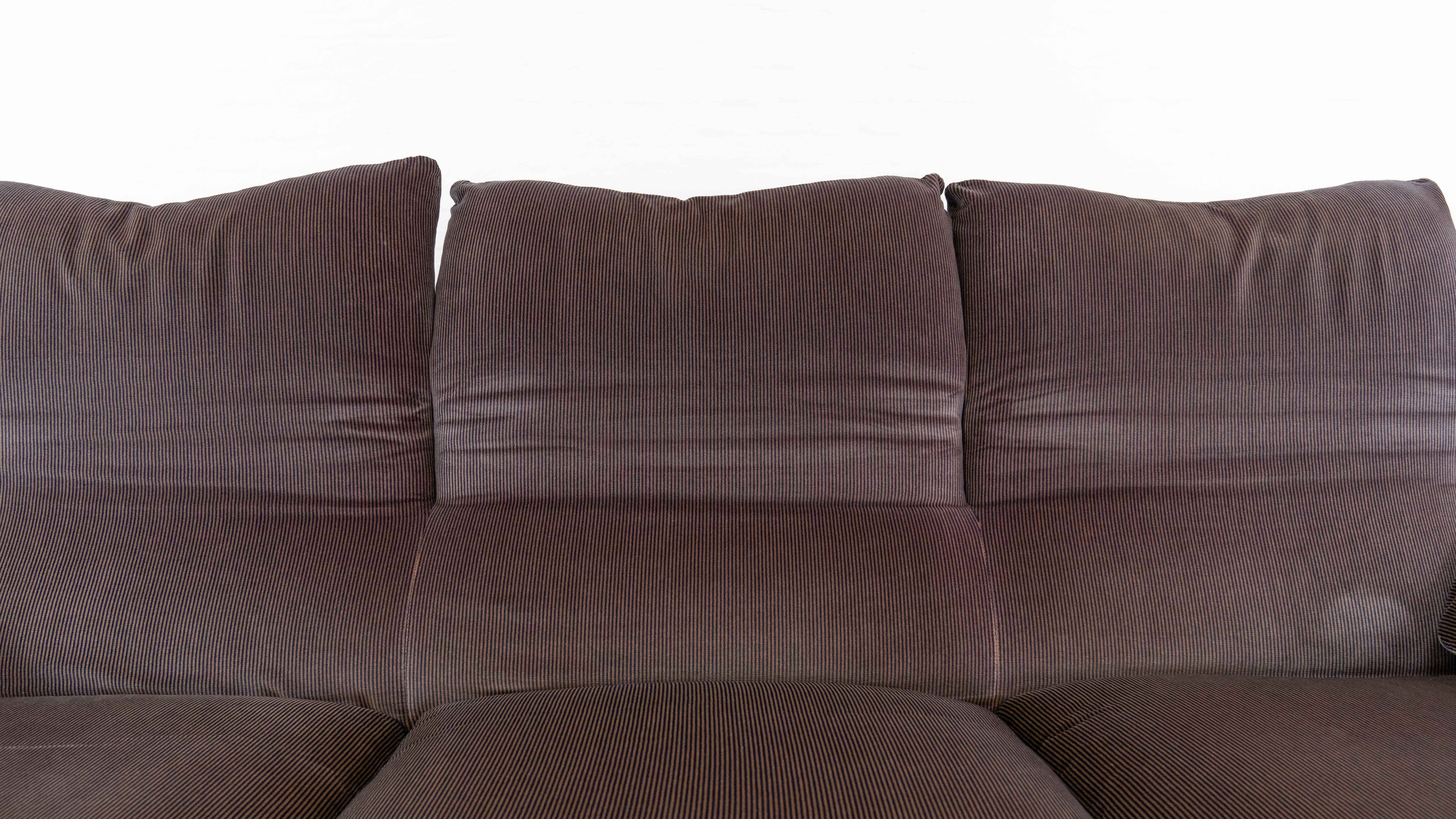 Maralunga 3-seater sofa by vico magistretti for cassina, italy