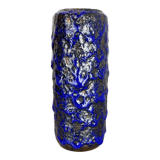 Rare Super Color Crusty Fat Lava Multi-Color Vase Scheurich, Germany WGP, 1970s