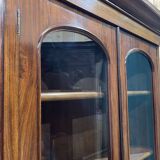 19th century Victorian 2-body bookcase in mahogany
