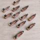 Set of 12 ceramic knife holders