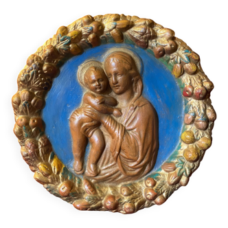 Terracotta medallion