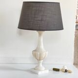 ALABASTER Stone LAMP Vintage MEDICIS Shape