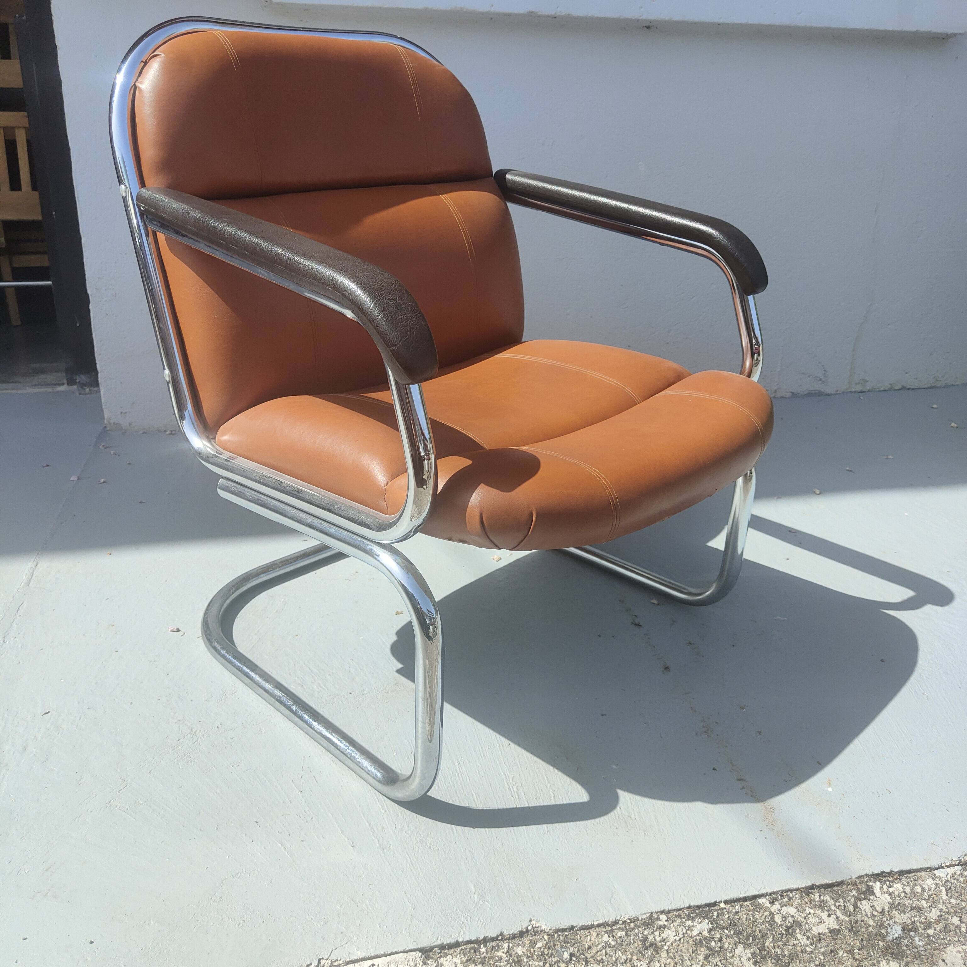Fauteuil club lounge style bauhaus