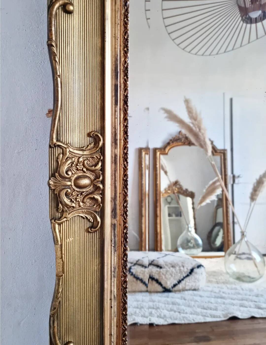 Antique mirror