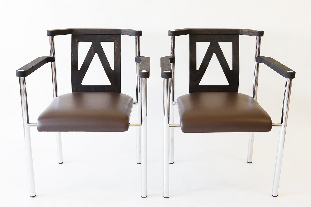 Set of 4 Kusch & CO armchairs, Germany, the '80s.