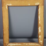 Old carved wood frame for orientalist painting 64.4x54.4 cm, leafing 50.6x40.5 cm SB