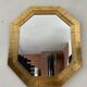 Vintage Deknudt mirror in gilded wood from the 70s