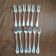 Christofle silver-plated fish cutlery