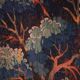 Flemish Verdure Tapestry in wool and silk. Late 17th Century.