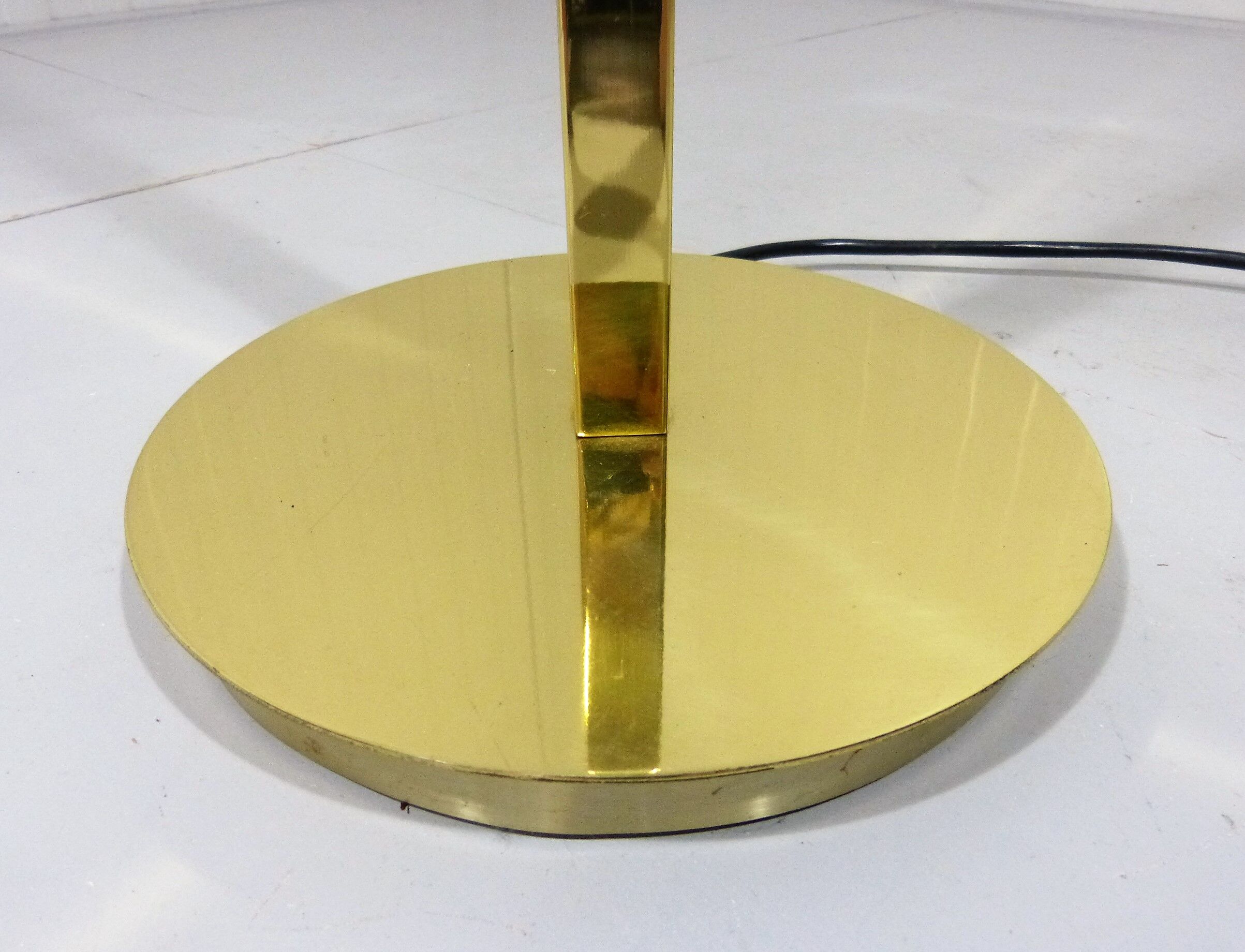 Brass floor lamp by Lumi italy 1970