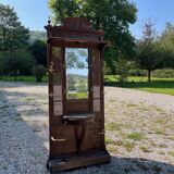 Vestiaire ou porte-manteau ancien en chêne